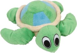 Dogit inPuppy Luvz in Green Turtle Squeaky Plush Dog Toy