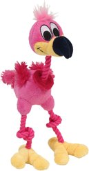 Dogit inPuppy Luvz in Pink Flamingo Squeaky Plush Dog Toy