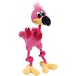 Show in main carousel: Dogit inPuppy Luvz in Pink Flamingo Squeaky Plush Dog Toy slide 1 of 1