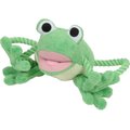 Dogit inPuppy Luvz in Green Frog Squeaky Plush Dog Toy