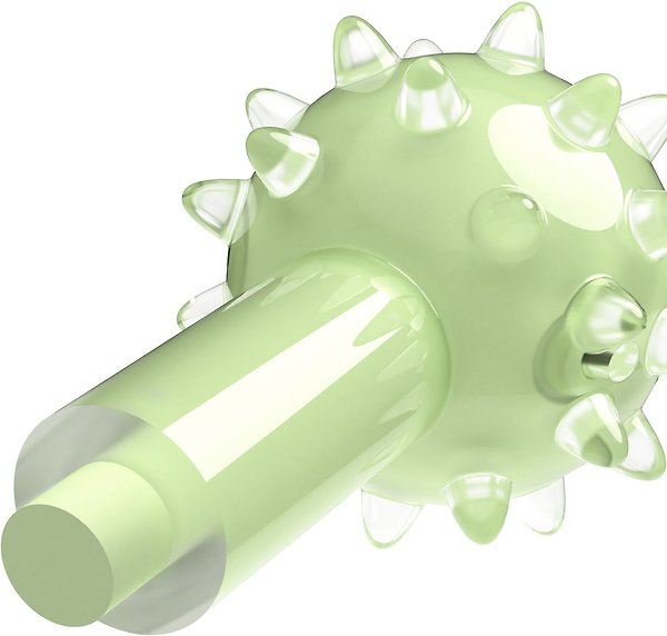 Show full view: Zeus Mint Scent Duo Spike Dumbbell Dog Toy slide 4 of 4