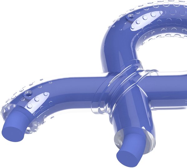 Show full view: Zeus Bacon Scent Duo Figure-8 Tug Dog Toy slide 4 of 4