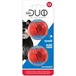 Show in main carousel: Zeus Duo Ball Squeaker Dog Toy, 2 count, Small slide 1 of 4