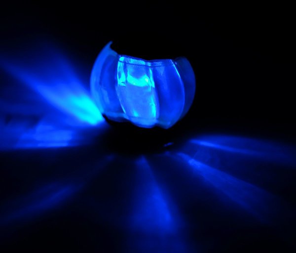 Show full view: Zeus Flashing LED Duo Ball Dog Toy, 2 count, Small slide 3 of 4