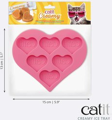 Catit Creamy Heart Shape Ice Tray