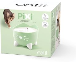 Catit PIXI Cat Fountain, 2.5-L, Green