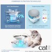 Show in main carousel: Catit PIXI Smart Stainless Steel Top Cat Fountain, 2.5-L slide 2 of 7