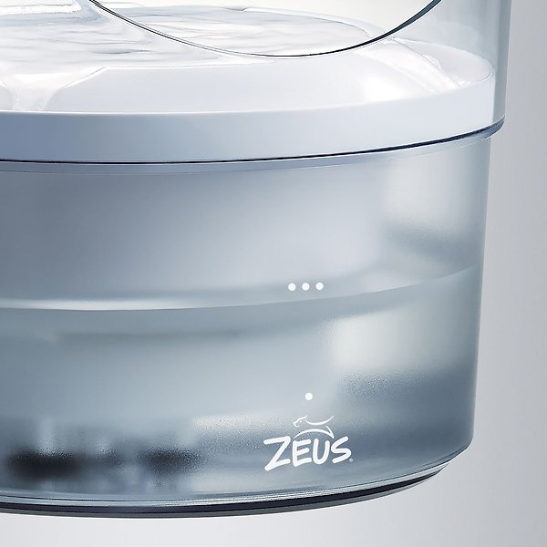 Show full view: Zeus Fresh & Clear Splash Guard Dog Fountain, 1.5-L slide 3 of 7