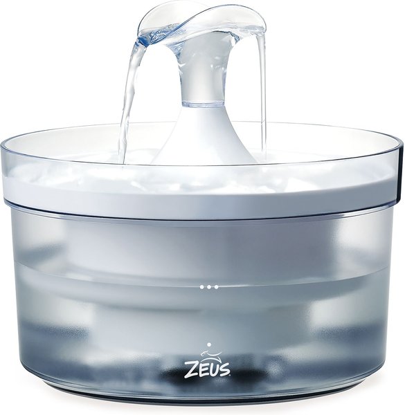 Show full view: Zeus Fresh & Clear Waterfall Spout Dog Fountain, 1.5-L slide 3 of 9