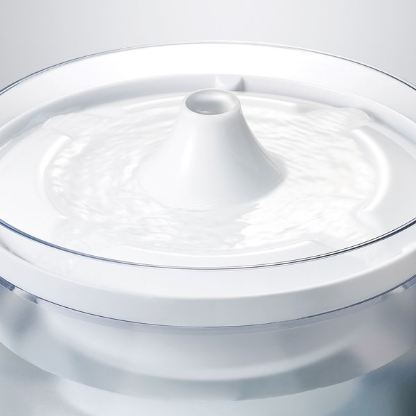 Show full view: Zeus Fresh & Clear Waterfall Spout Dog Fountain, 1.5-L slide 4 of 9