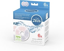 Zeus Fountain Frameless Triple Action Filter Cartridge, 6 count