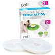 Show in main carousel: Catit 2.0 Triple Action Cat Fountain Filter, 2 count slide 1 of 4