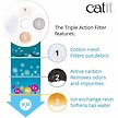 Show in main carousel: Catit 2.0 Triple Action Cat Fountain Filter, 5 count slide 2 of 4