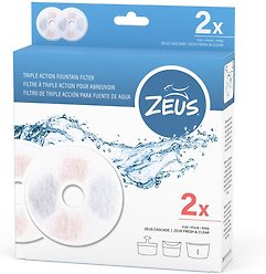 Zeus Triple Action Filters, 2 count