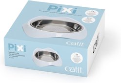 Catit PIXI Single Stainless Steel Cat Bowl, 200-ml