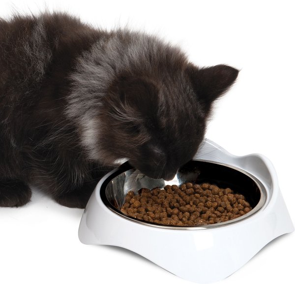 Show full view: Catit PIXI Single Stainless Steel Cat Bowl, 200-ml slide 3 of 5