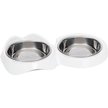 Show in main carousel: Catit PIXI Double Stainless Steel Cat Bowl, 200-ml slide 2 of 5