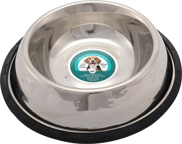 Dogit Stainless Steel Non-Spill Dog & Cat Bowl