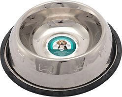 Dogit Stainless Steel Non-Spill Dog Bowl, 710-ml