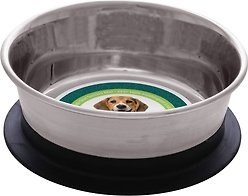 Dogit Stainless Steel Stay-Grip Dog Bowl, 450-ml