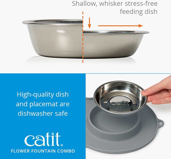 Show full view: Catit SS Flower Cat Fountain slide 5 of 8