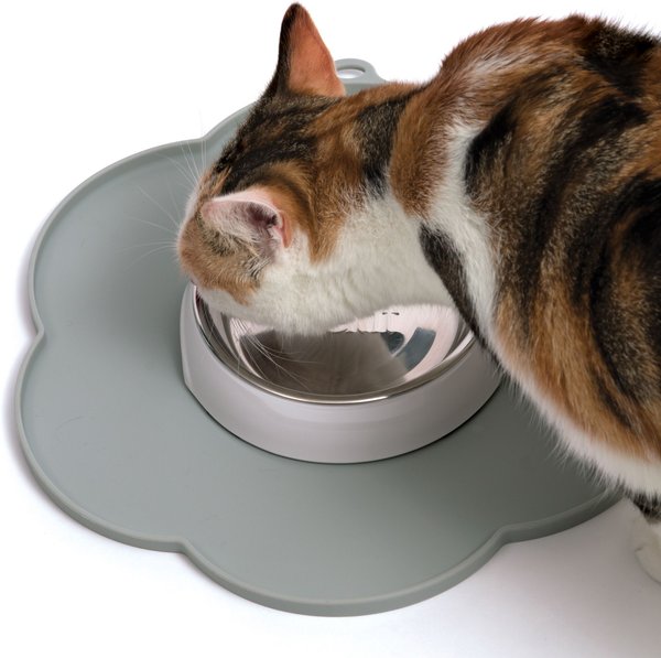 Show full view: Catit 2.0 Flower Cat Placemat, Grey slide 4 of 4