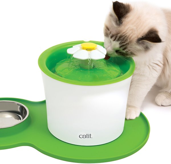 Show full view: Catit 2.0 Peanut Cat Placemat, Green slide 3 of 4