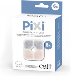 Catit PIXI Cat Fountain Cartridge, 6 count