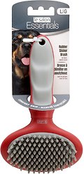 Le Salon Essentials Rubber Slicker Dog Brush, Large