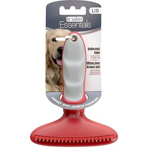 LE SALON Essentials Single Row Undercoat Dog Rake | Chewy Canada