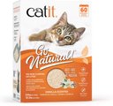 Catit Go Natural! Pea Husk Clumping Cat Litter, Vanilla Scented, 5.6-kg box