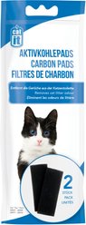 Catit Hooded Cat Litter Box Replacement Carbon Pads, 2 count