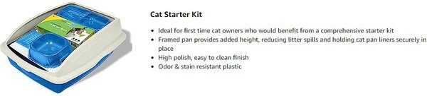 Show full view: Van Ness Cat Litter Box Starter Kit slide 5 of 5