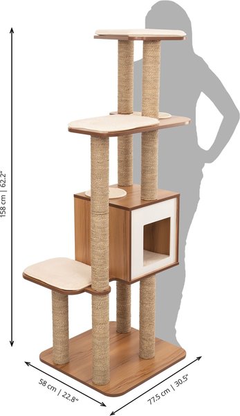Show full view: Catit Vesper High Base 158-cm Cat Tree slide 4 of 9