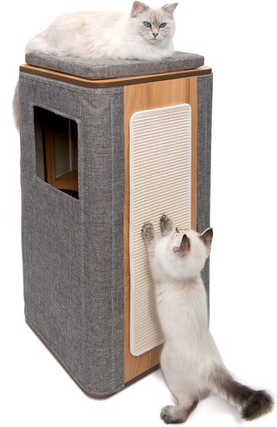 Show full view: Catit Vesper Cubo Tower 87-cm Cat Tree & Condo slide 4 of 7