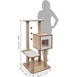 Show in main carousel: Catit Vesper High Base 122-cm Cat Tree, Oak slide 3 of 6