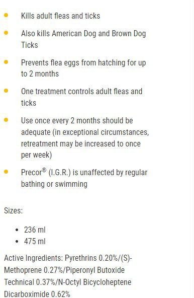 Show full view: Zodiac Flea & Tick Spray for Dogs & Cats, 236-ml bottle slide 3 of 3