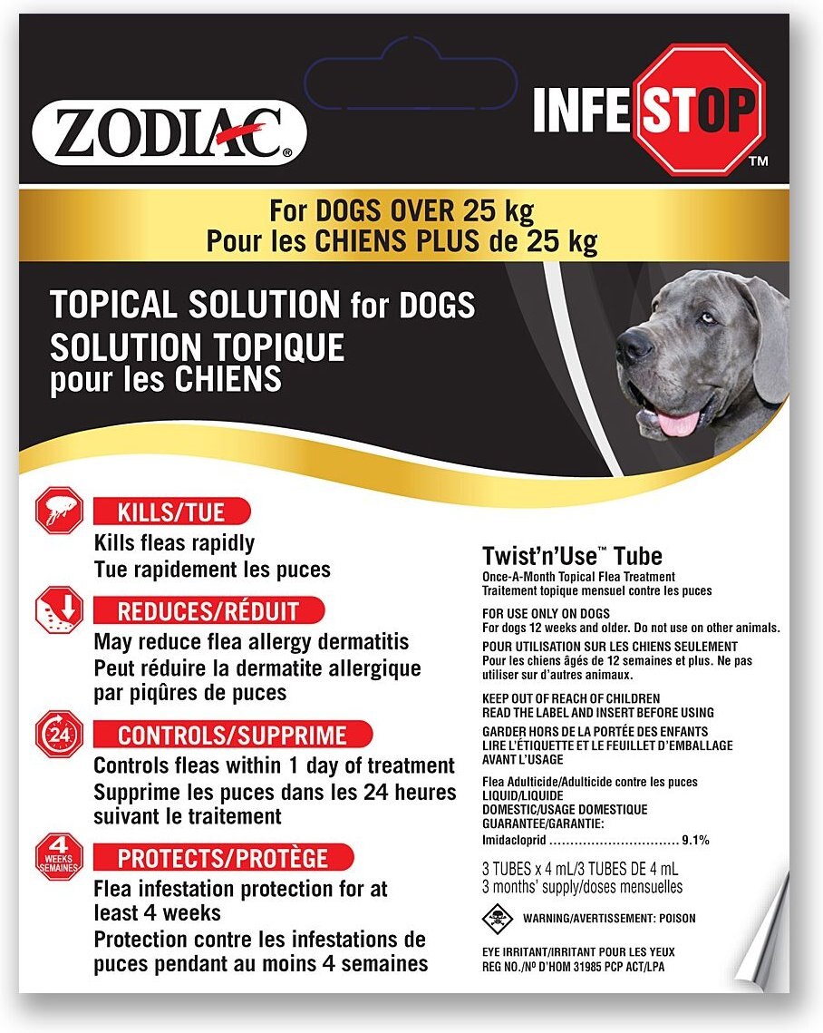 Zodiac flea clearance treatment for dogs