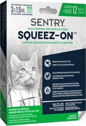 Sentry Squeez-On Flea Control for Cats & Kittens