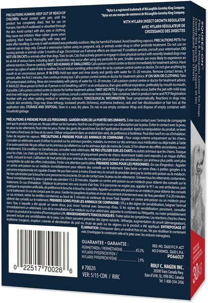 Show full view: Sentry Squeez-On Flea Tick & Mosquito Treatment for Dogs, Over 30 kg slide 3 of 6