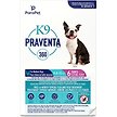 Show in main carousel: Parapet K9 Praventa 360 Flea & Tick Treatment for Dogs, 4.6-11 kg, 6 count slide 1 of 7