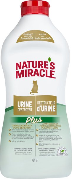 NATURE S MIRACLE JFC Cat Urine Destroyer Plus 32 oz bottle Chewy Canada