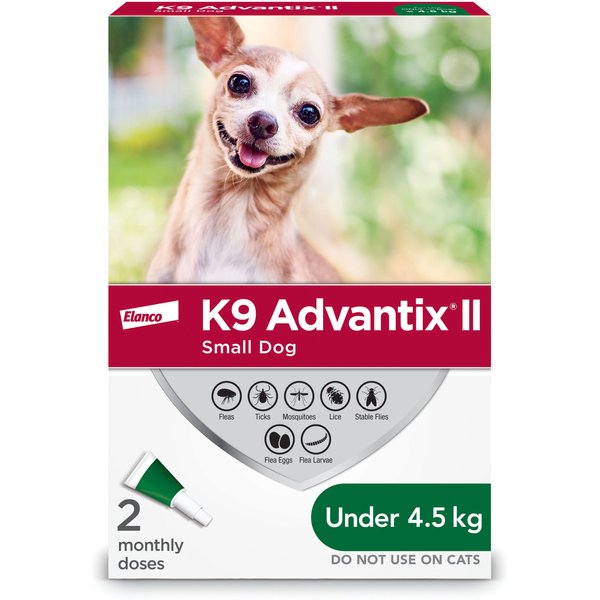 K9 ADVANTIX II Flea Tick Treatment for Dogs over 25 kg 6 doses