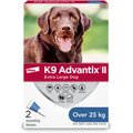 K9 Advantix II Flea & Tick Treatment for Dogs, over 25 kg, 2 doses