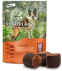 Synovi G4 Dog Joint Supplement Chews for Dogs, 60 count