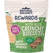 Show in main carousel: Natural Balance Rewards Crunchy Biscuits with Peanut Butter Dog Treats, 227-g bag slide 1 of 10