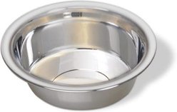 Van Ness Stainless Steel Wide Rim Cat Dish, 1-cup