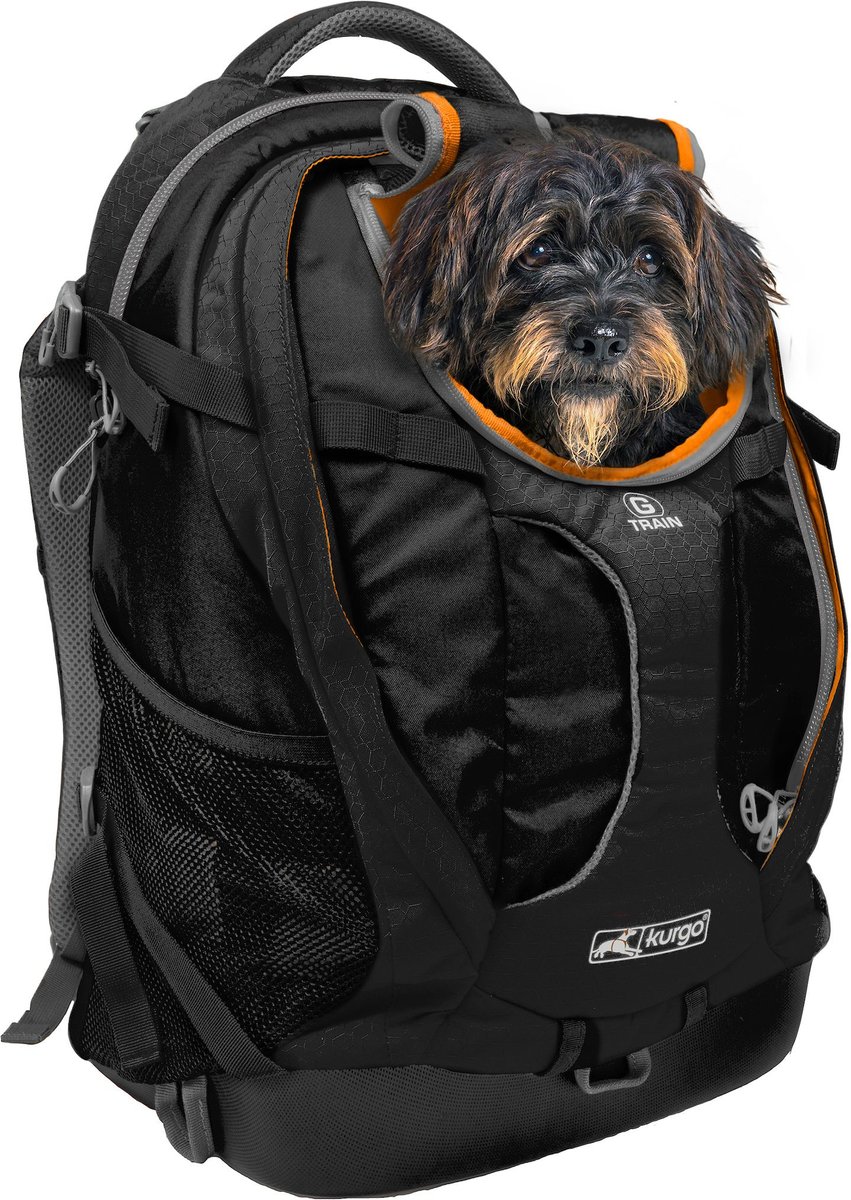 Kurgo Dog Backpack To Carry Dog Hiking Kurgo G-Train Dog Carrier