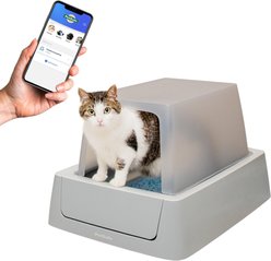 PetSafe ScoopFree Smart WiFi Enabled Covered Automatic Self-Cleaning Cat Litter Box