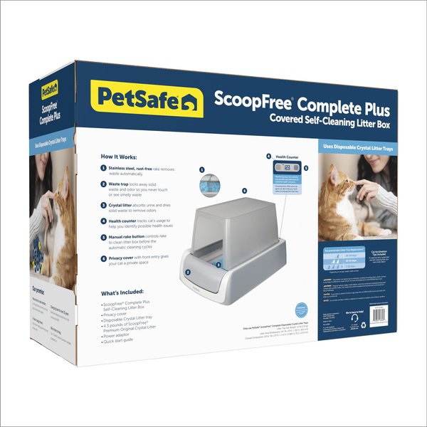 Show full view: PetSafe ScoopFree Hooded Cat Litter Box slide 9 of 11
